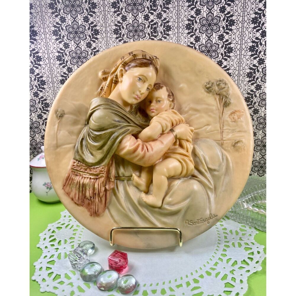 A. Santangela Studio Dante di Volteradici Doni dell Amore Materno‎ alabaster